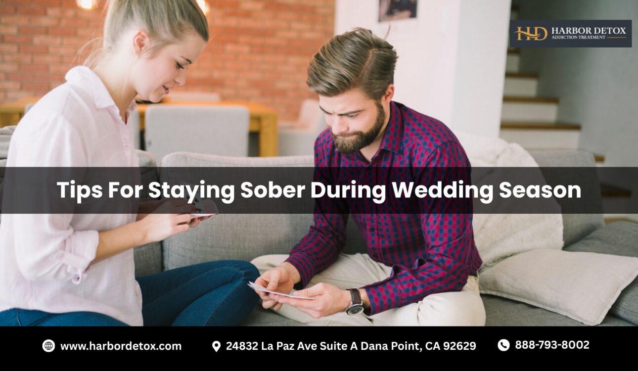 Tips For Staying Sober During Wedding Season