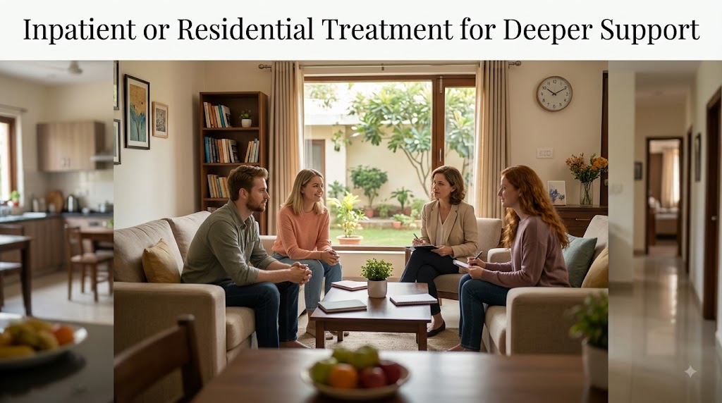 Inpatient or Residential Treatment for Deeper Support